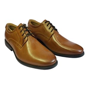 Nunn Bush Devine Dress Shoe Mens Size 10 Wide Cognac